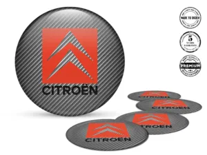 Citroen Decalcomania Cerchio Auto Design Cupola Elegante
